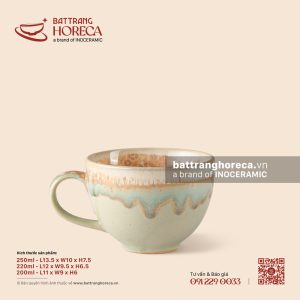 Cốc capuchino (cafe) - Kết Tinh Nâu