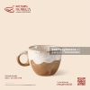 Cốc espresso quai tròn 80ml 8 x 6cm - Hồng Vân - Bát Tràng Horeca Cốc espresso quai tròn 80ml 8 x 6cm - Hồng Vân