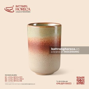 Cốc trụ cao 7.5cm - Bình Minh