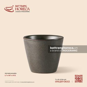 Cốc vát (lipton) không quai 7cm - Yên