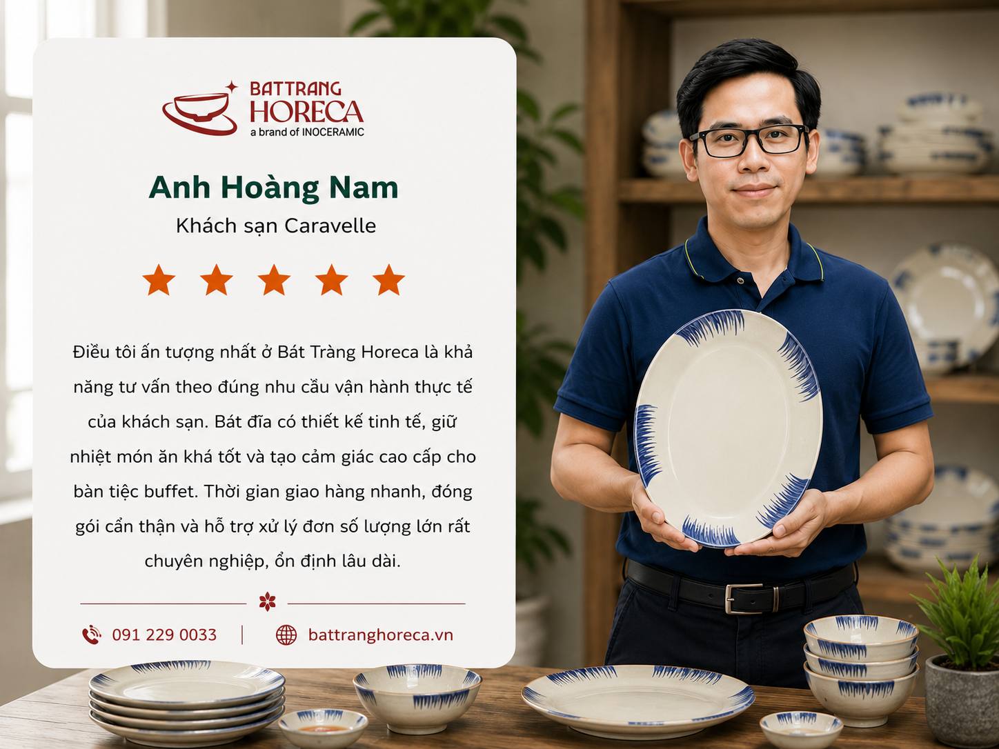 Đánh giá của khách - Hoàng Nam