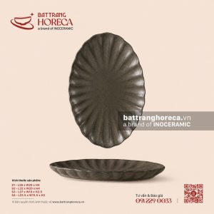 Đĩa bầu dục (oval) múi - Yên