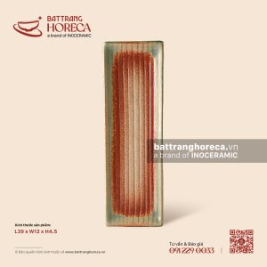 Đĩa chữ nhật dài 39 x 12cm - Bình Minh