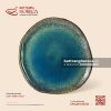 Đĩa dẹp méo 28cm - Lam Hải