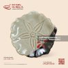 Đĩa hoa nổi 20 x 20cm - Hạ Liên