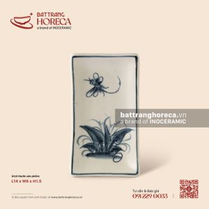 Đĩa kê khăn 14 x 8cm - Khoai Chuồn