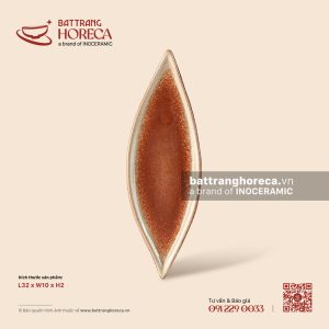 Đĩa lá nhọn 2 đầu 32 x 10cm - Bình Minh