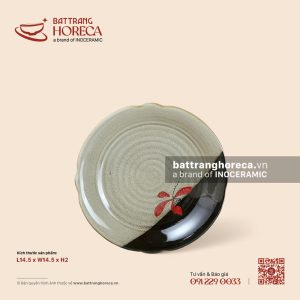 Đĩa lót hoa 14.5cm - Hạ Liên