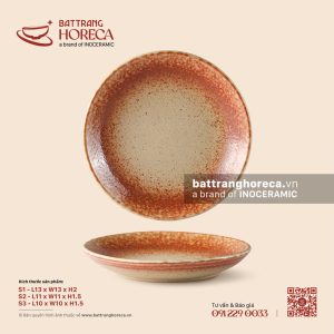 Đĩa lót tròn - Bình Minh