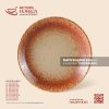 Đĩa tròn - Bình Minh - Bát Tràng Horeca Đĩa tròn - Bình Minh