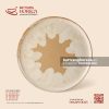 Đĩa tròn phẳng (pizza) - Hồng Vân - Bát Tràng Horeca Đĩa tròn phẳng (pizza) - Hồng Vân