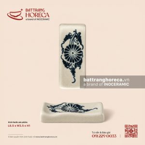 Gác muỗng đũa 8.5 x 3.5cm - Cúc Lam