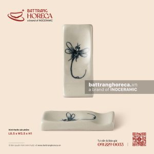 Gác muỗng đũa 8.5 x 3.5cm - Khoai Chuồn