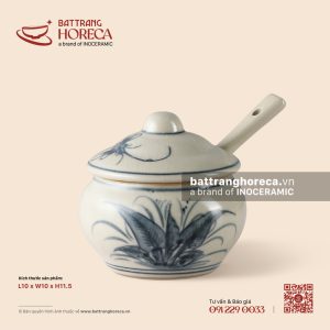 Hũ bầu đựng gia vị đường 10cm - Khoai Chuồn