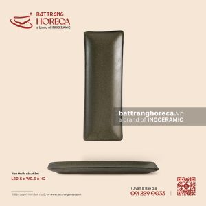 Khay chữ nhật ảo dài 30.5 x 9.5cm - Yên