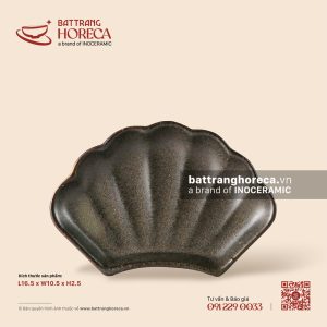 Khay vỏ sò 16.5 x 10.5cm - Yên
