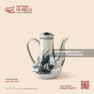 Lọ (ấm) mắm tương 9.5 x 7cm - Khoai Chuồn