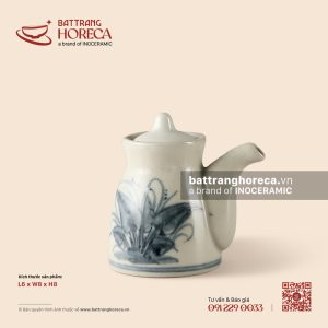 Lọ (ấm) mắm tương không quai 6 x 8cm - Khoai Chuồn