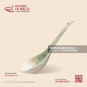 Muôi canh vá to 25 x 6.5cm - Kết Tinh Nâu