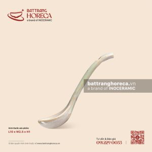Thìa gia vị 10 x 2.5cm - Kết Tinh Nâu