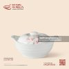 Âu (thố) kho quẹt hai tai - Đào Hồng - Bát Tràng Horeca Âu (thố) kho quẹt hai tai - Đào Hồng