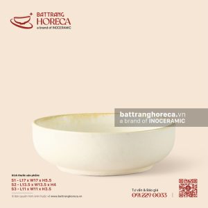 Bát bằng (Nhật) - Mộc Sa