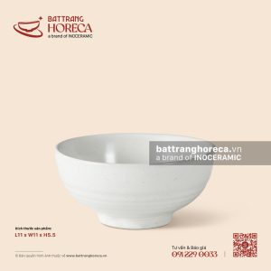 Bát (chén) cơm 11cm - Đào Hồng