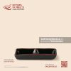 Bát (đĩa) gia vị chữ nhật 2 ngăn 15 x 7cm - Huyền Sa