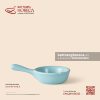 Bát (đĩa) gia vị có tay cầm 12 x 7cm - Đào Trắng