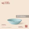 Bát (đĩa) gia vị muối tròn 10cm - Đào Trắng