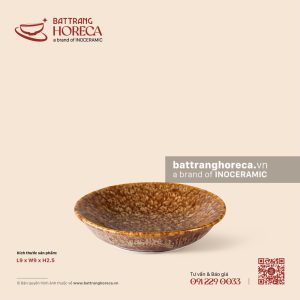 Bát (đĩa) gia vị muối tròn 9cm - Hoả Vũ