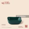 Bát (đĩa) gia vị muối vuông 7cm - Lục Diệp