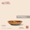 Bát (đĩa) gia vị oval 2 ngăn 9.5 x 8.5cm - Hoả Vũ