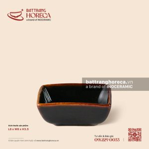 Bát (đĩa) gia vị vuông 8cm - Huyền Sa
