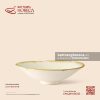 Bát loe cắt hoa 21cm - Mộc Sa