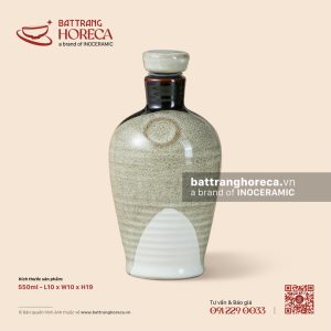 Bình (nậm) rượu 550ml - Địa Nhã