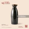 Bình (nậm) rượu sake kẻ miệng 380ml 4.5 x 6cm - Huyền Sa - Bát Tràng Horeca Bình (nậm) rượu sake kẻ miệng 380ml 4.5 x 6cm - Huyền Sa