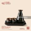 Bộ khay rượu sake thấp 20cm - Huyền Sa