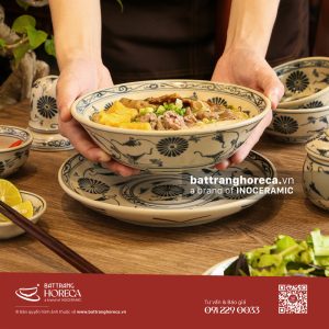 Bộ tô nông Cúc Lam cho quán bún Bát Tràng