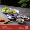 Bộ tô sâu bán bún riêu ốc bò Thọ Đào Bát Tràng
