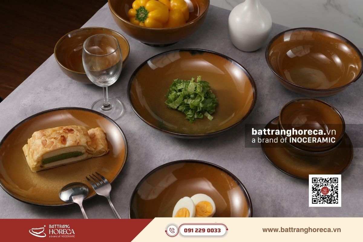 Chất liệu gốm sứ cao cấp cho nhà hàng Trung – Chìa khóa cho sự bền bỉ và an toàn