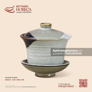 Chén khải uống trà 200ml - Địa Nhã
