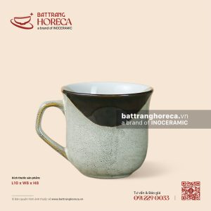 Cốc cao quai vuông 10 x 8cm - Địa Nhã