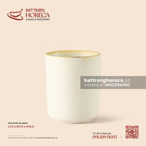 Cốc trụ không quai 7.5cm - Mộc Sa