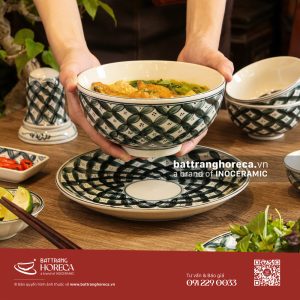 Combo tô sâu Hoa Chanh cho quán bánh đa cá