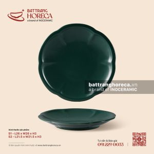 Đĩa hoa - Lục Diệp