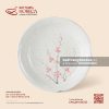 Đĩa hoa - Đào Hồng