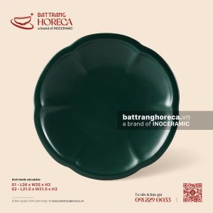 Đĩa hoa - Lục Diệp
