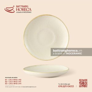 Đĩa lót tròn - Mộc Sa