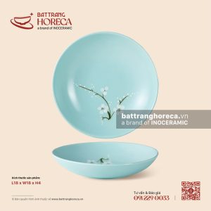 Đĩa pháp 18cm - Đào Trắng